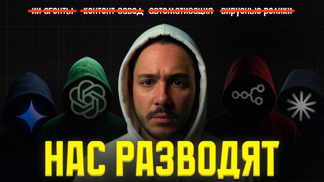 Давайте честно. ИИ — ЛАЖАЕТ. 4 самых ОПАСНЫХ мифа про AI и автоматизации