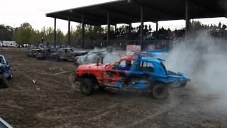 FALL BRAWL FEATURE DEMOLITION DERBY 2015