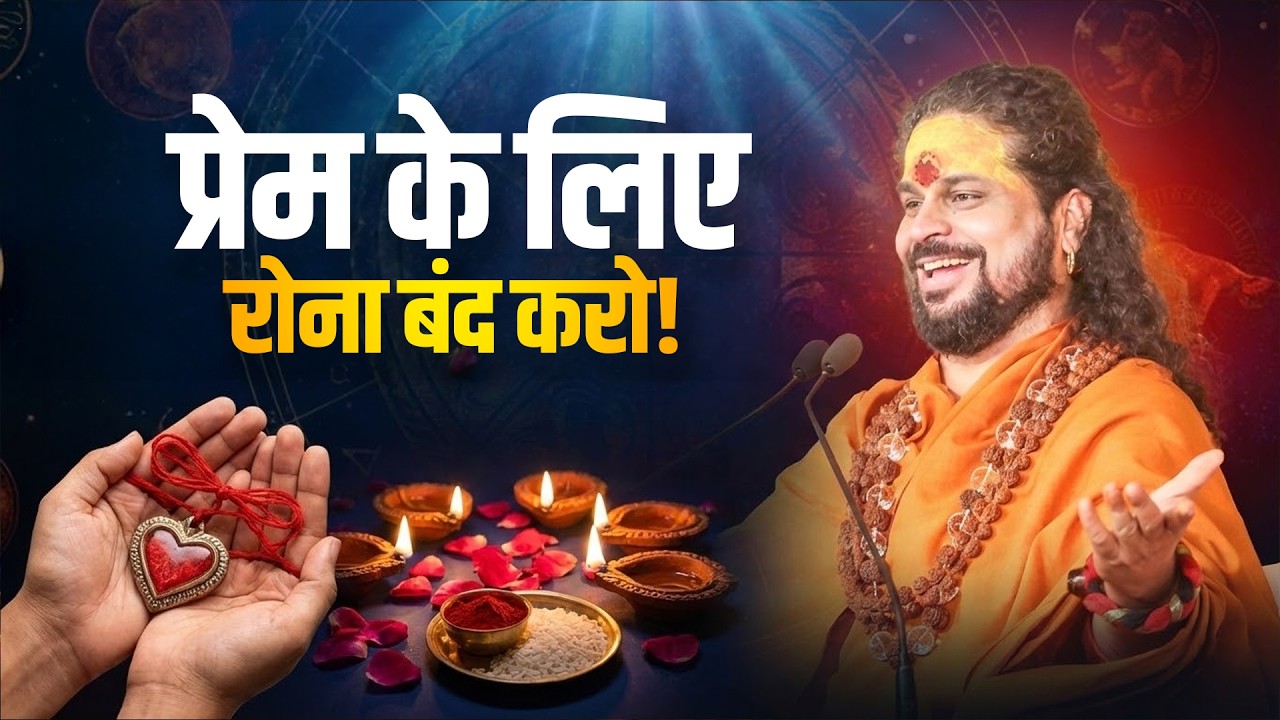प्रेम के लिए रोना बंद करो! #astrology #jagadgurusatishacharyaji