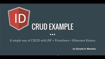 Hibernate Kimera: CRUD Example