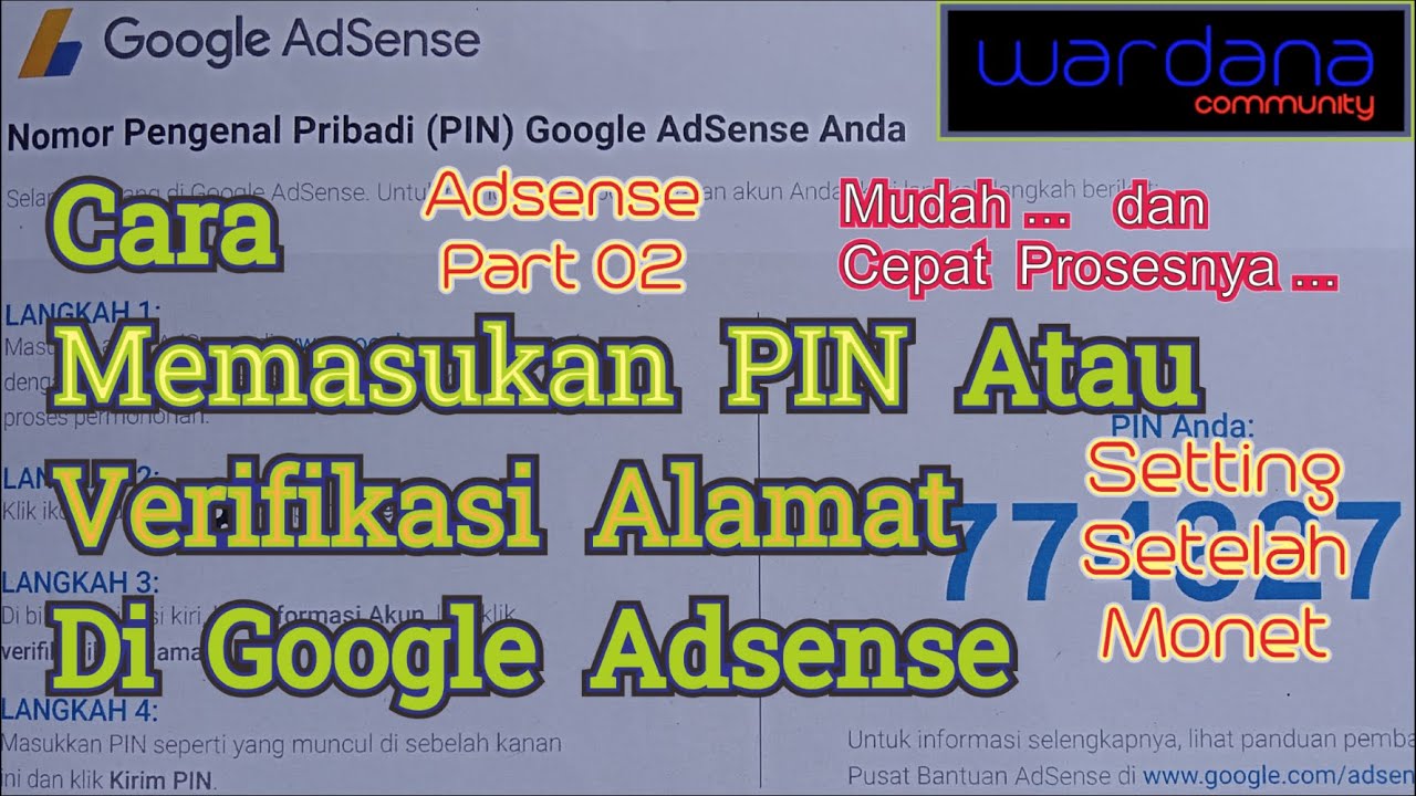 Menggali Lebih Dalam: Satu Alamat di Google AdSense dan Optimasinya