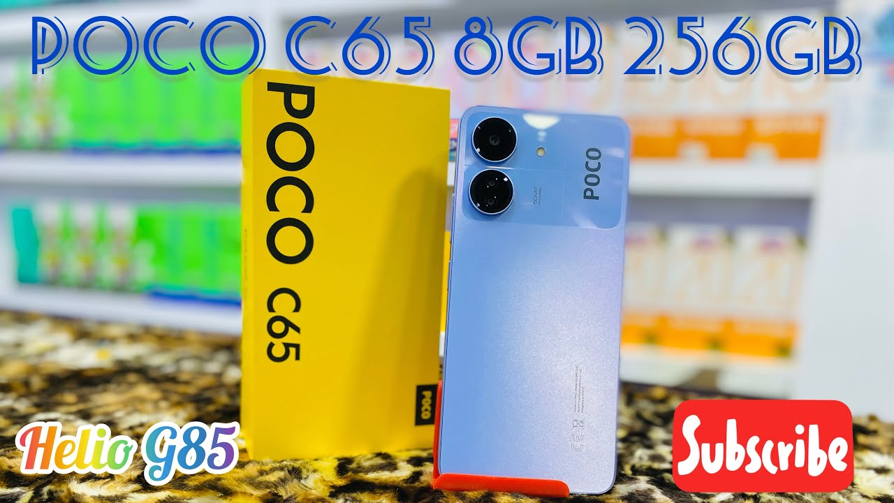 Poco C65 Unboxing &Review 8gb 256gb MediaTek Helio G85 50Mp Tripe Camera  5000mAh battery 