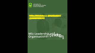 UDS One-Year Sandwich MSc Spotlight