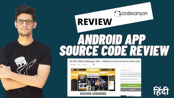 Android App Source Code Review - Codecanyon - Wallpaper App - Hindi