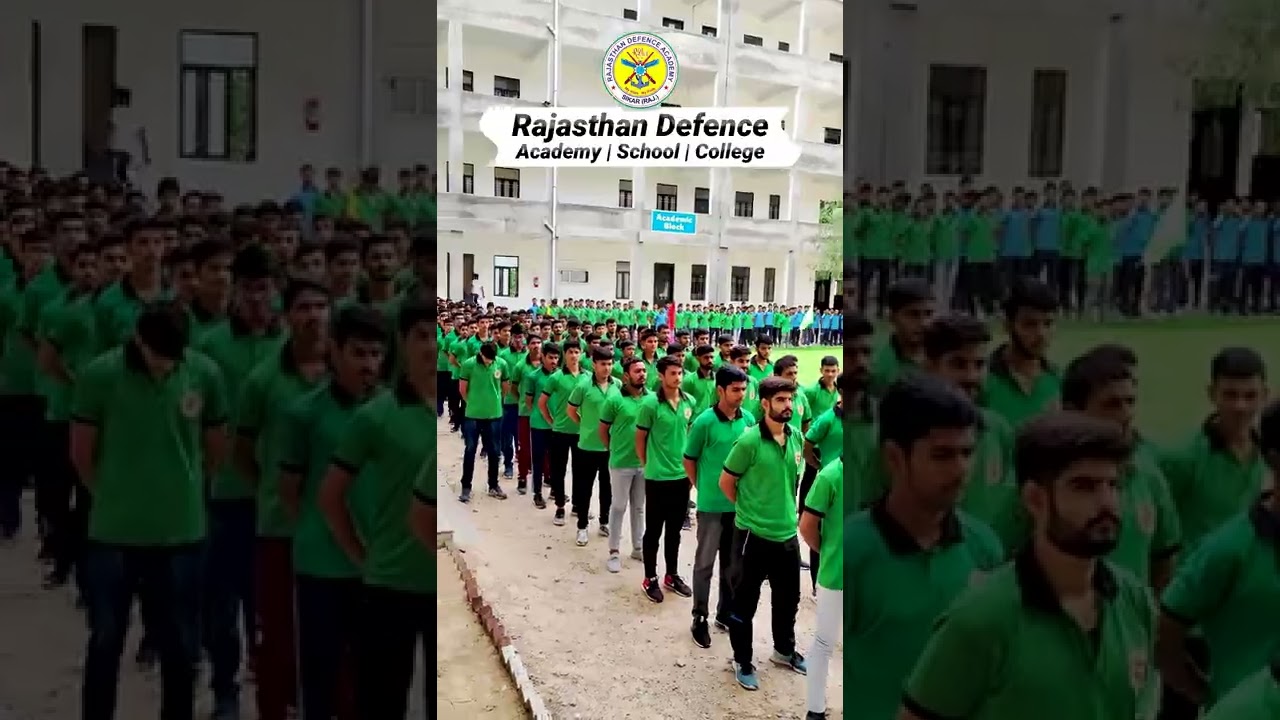 Physical Exercise in RDA Campus | Rajasthan Defence Academy, Sikar
