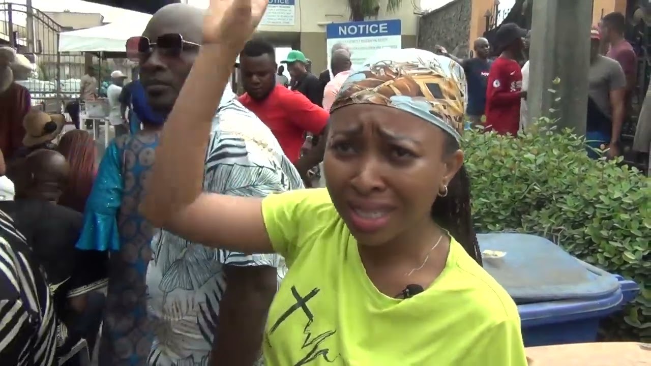 Drama at a polling unit in Lagos