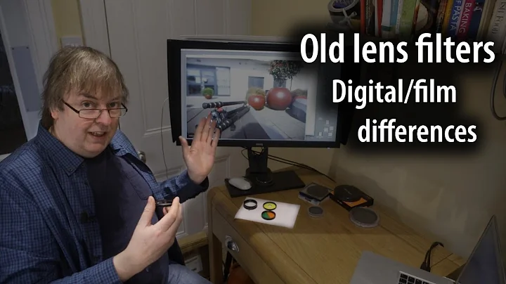 Some old effects lens filters - film/digital differences for colour and black and white