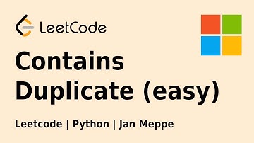 Contains Duplicate - Leetcode 217 - Python
