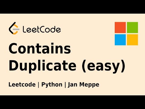 Contains Duplicate -