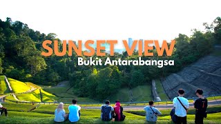 Sunset view in Bukit Antarabangsa, the best spot to chill with family or partners