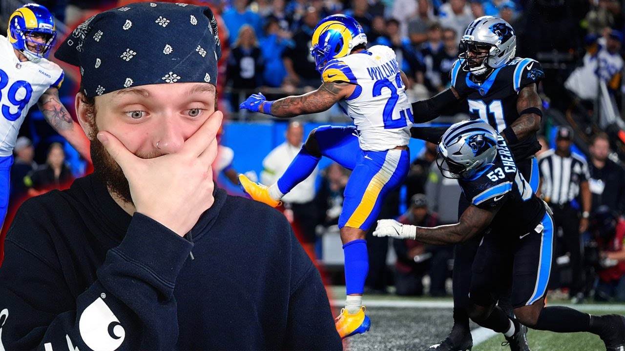 THIS WAS CLOSE! | Los Angeles Rams vs. Carolina Panthers Game Highlights | Wild Card Round