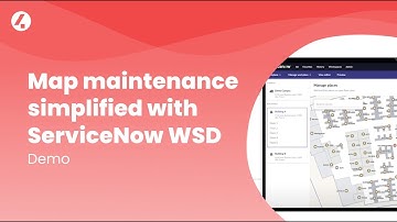 Map maintenance simplified with ServiceNow Workplace Service Delivery