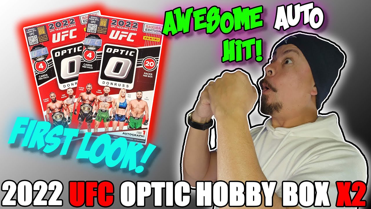 😍 СДЕЛАЛ ОТЛИЧНЫЙ АВТОМОБИЛЬ! С РОЖДЕСТВОМ! Обзор товара UFC Optic Hobby Box x2 2022 и розыгрыш п...