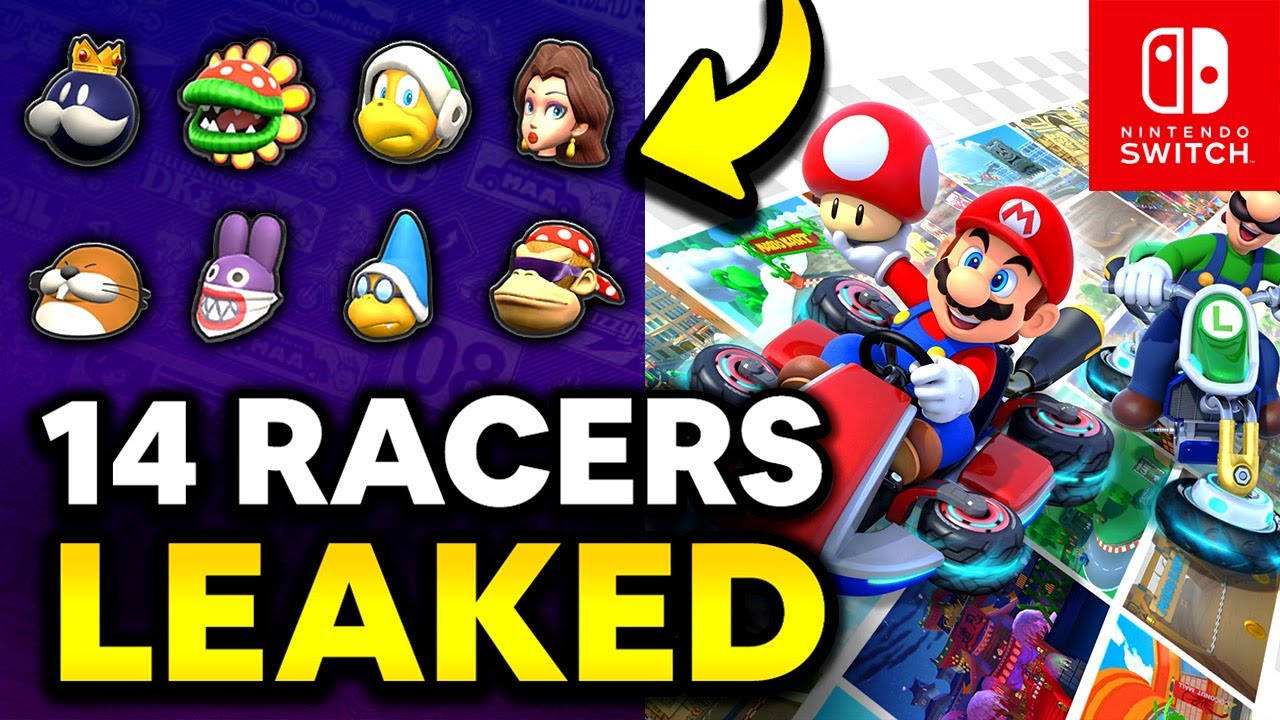 All Dlc Characters Leaked! | Mario Kart 8 Deluxe Booster Course Pass -  Youtube