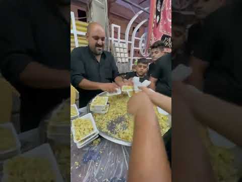 🇮🇶 Biryani MOUNTAIN Arba'een #shorts