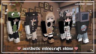 ♡ ࣪˖ 20+ aesthetic minecraft skins☁️|| Minecraft Skins pt.7 || *girls edition* screenshot 1