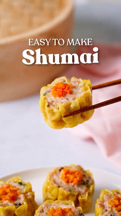 How to make Shumai — BEST Dim Sum Dumpling 😍