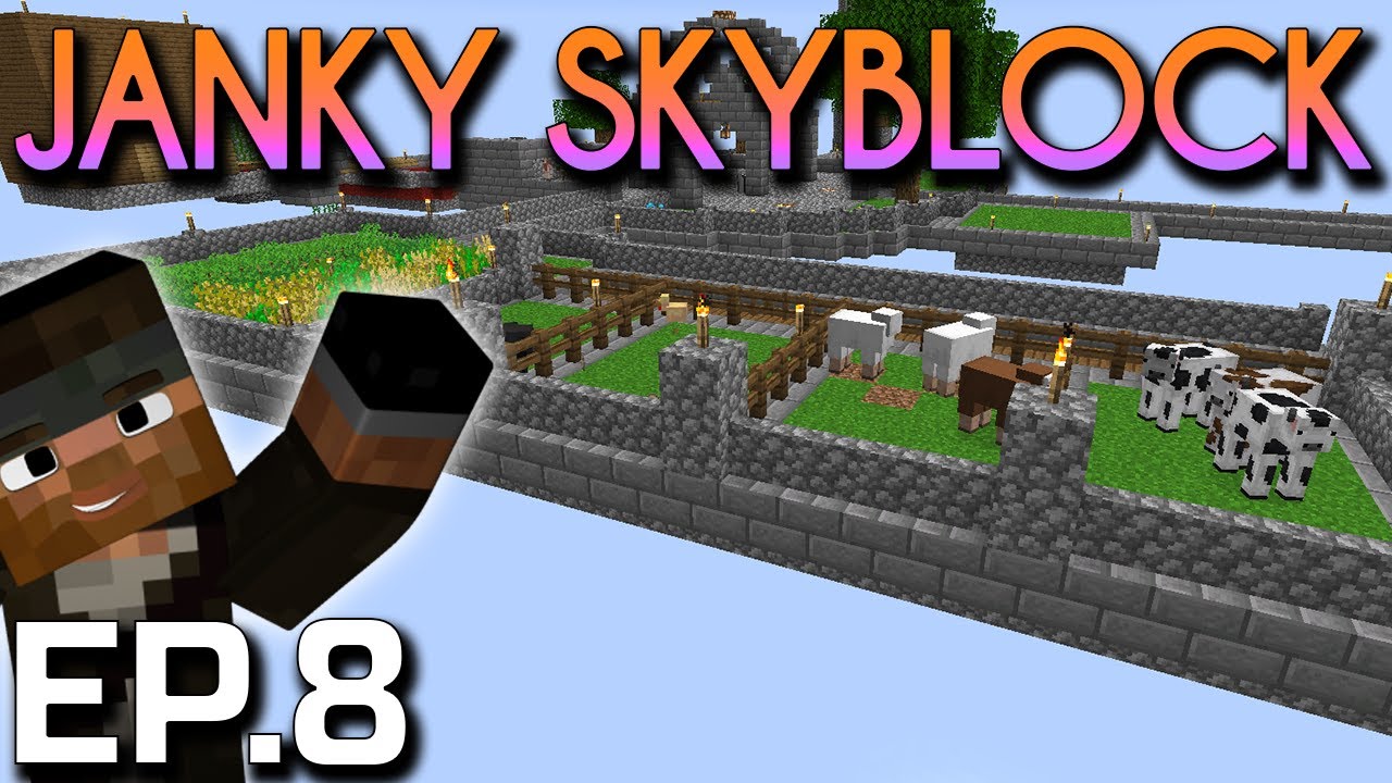 Trying to Create! | Janky Skyblock Ep.8
