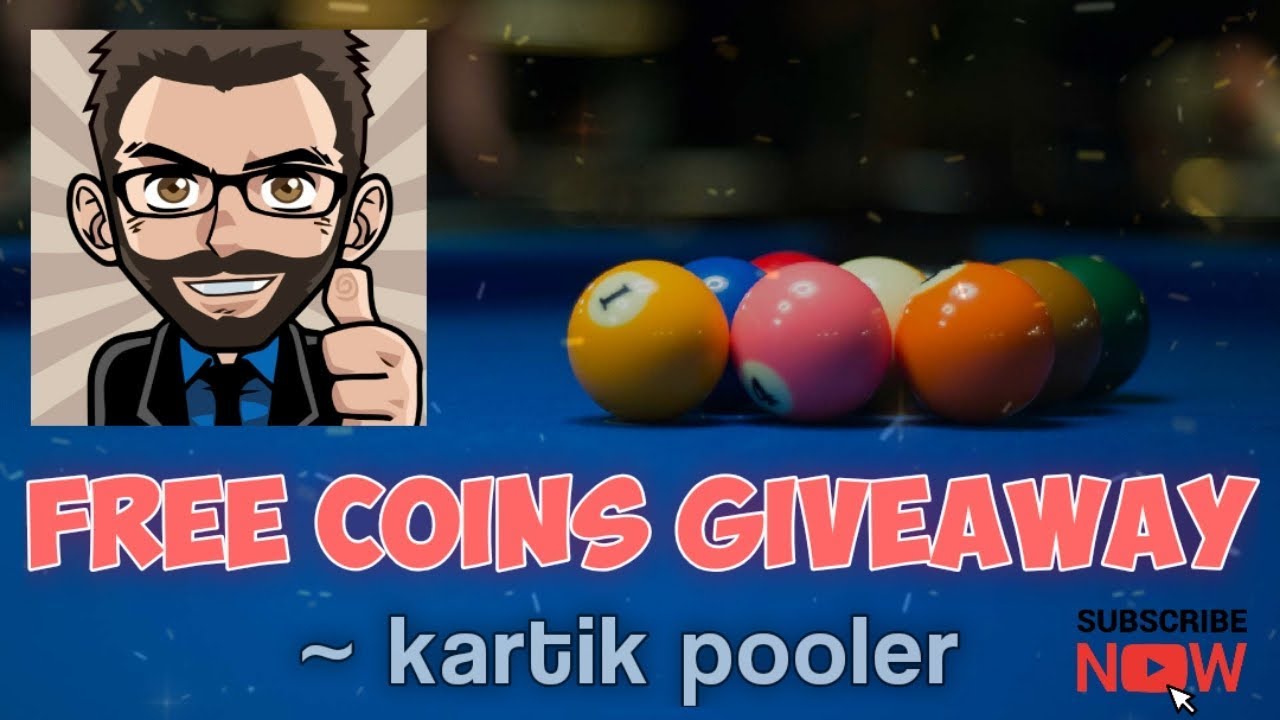 8 Ball Pool Coins GiveAway 5 UNIQUE ID 2350701767 YouTube