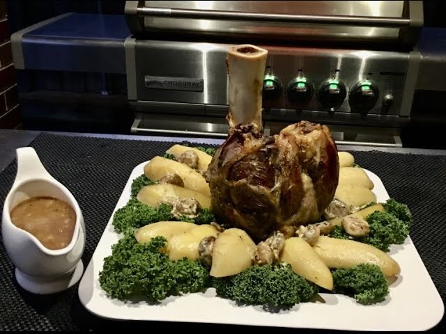 Beef Shank slow cooked and roasted with potatoes and gravy by Jack The  Greek 