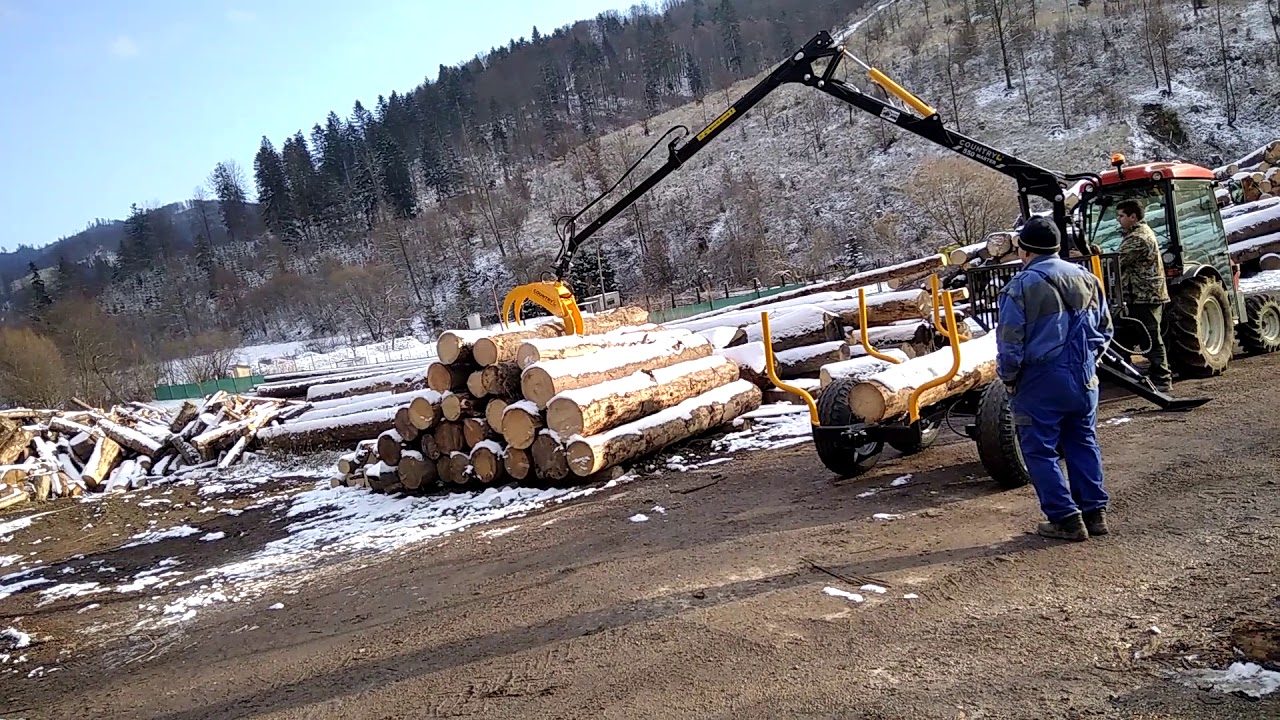 Lesná vývozka Country 3t  Master 550 5m
