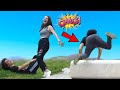 Crazy guy on street prank compilation    