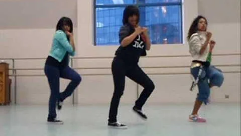 Layne, Janice, Milcah - Rehearsing for Girlicious