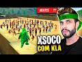 PULEI NA FACTORY COM KLA VS. 50 JOGADORES!! FREE FIRE