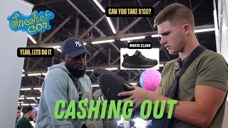 CASHING OUT SNEAKERCON DALLAS! (CRAZY STEALS)