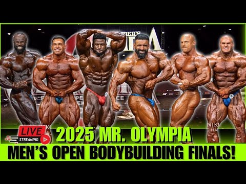 🔴2025 Mr. Olympia MEN'S OPEN FINALS! - LIVE WATCH-ALONG!