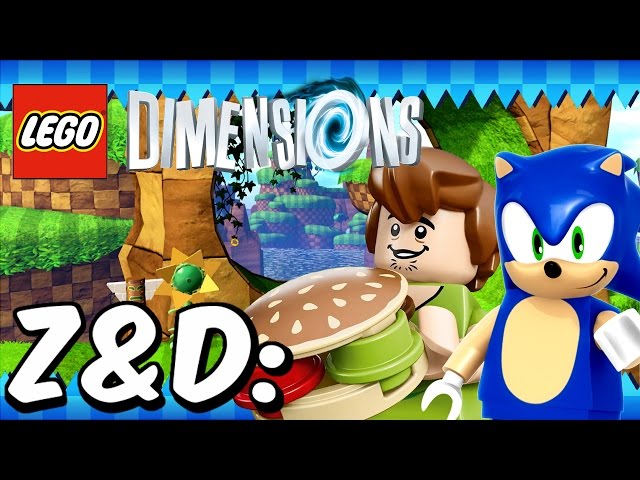 Lego Dimensions SONIC the Hedgehog Level Pack 71244 Stop Motion Build  Review 