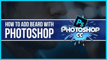 HOW TO ADD BEARD WITH PHOTOSHOP !!