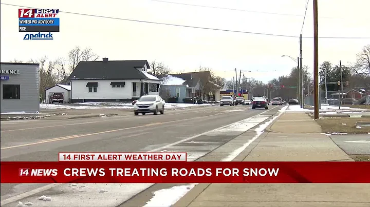 Road crews preparing for more snow