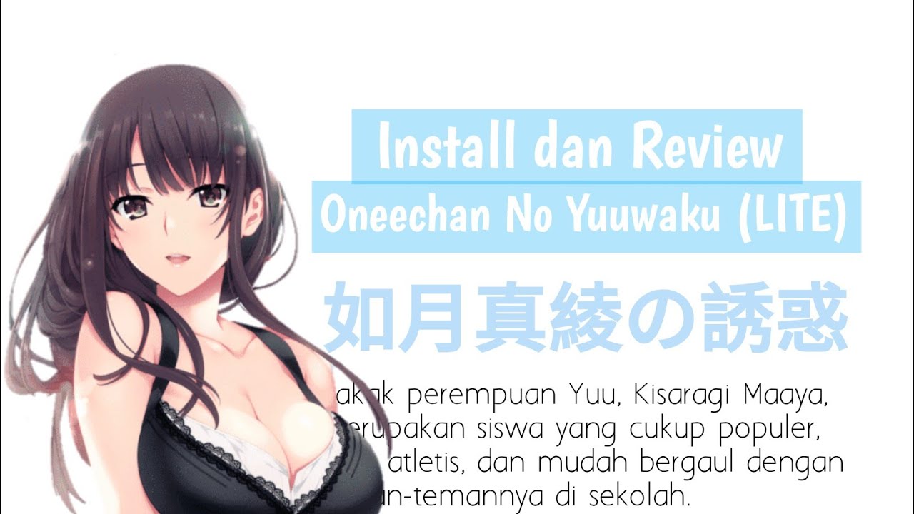 Install Sekarang Game Vn Oneechan No Yuuwaku Lite No Lag No Fc Youtube