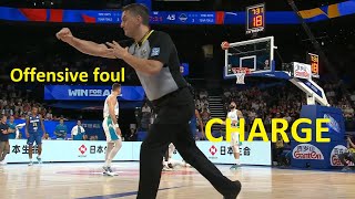 OF - all CHARGE calls at FIBA World Cup 2023