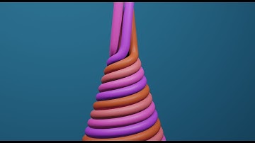 3D SATISFYING ANIMATION LOOP VIDEO IN BLENDER