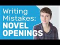 Common Mistakes in Novel Openings