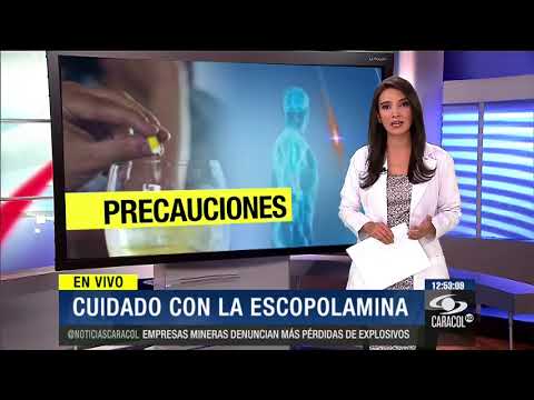 Vídeo: Ingredients en el pegat d'escopolamina?