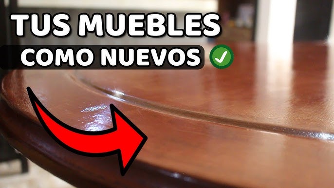 4 métodos sencillos para limpiar las tablas de madera y dejarlas como el  primer día (incluye vídeo)