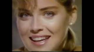 Alcon Opti Zyme Ad Feat  Sharon Stone 1988