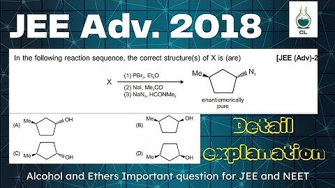 In the following reaction sequence, the correct structure of X is. Reagents are PBr3, Et2O and so on