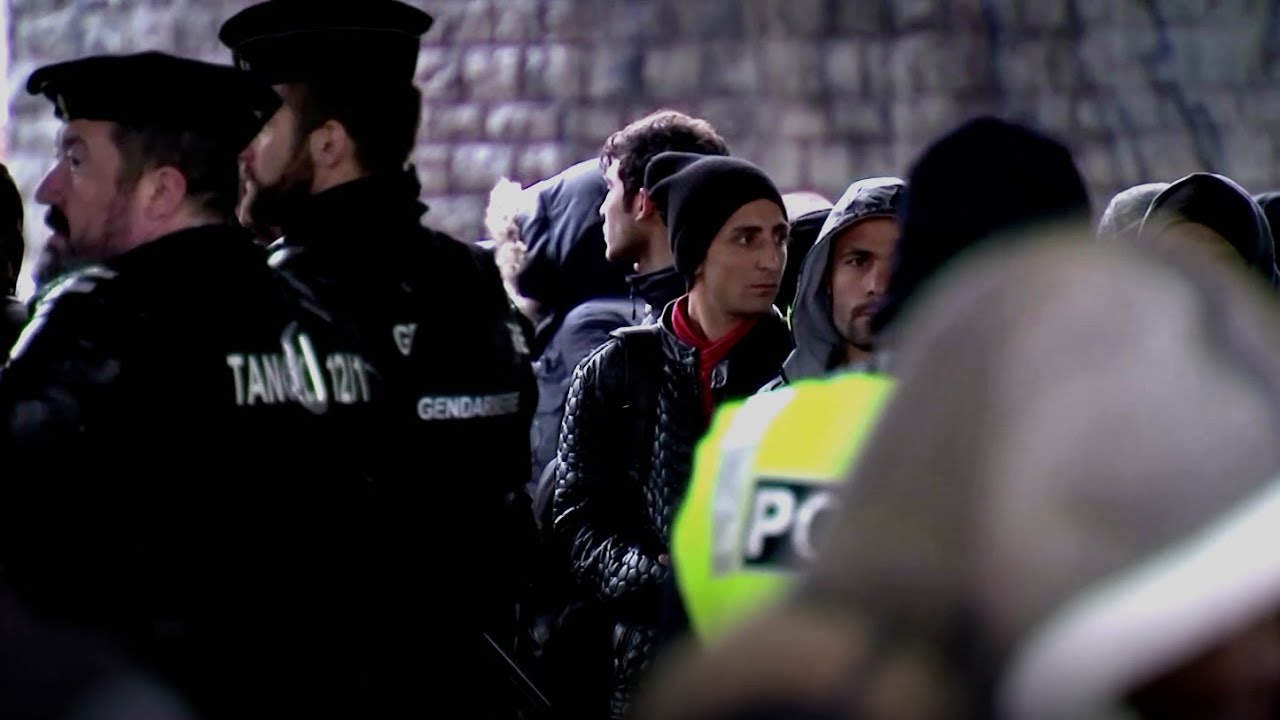 French police clear migrant camps in northern Paris