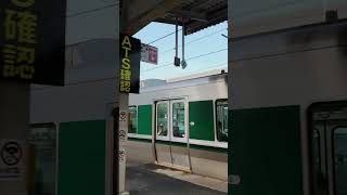 JR天理駅で始発を見る #jr #鉄道 #天理