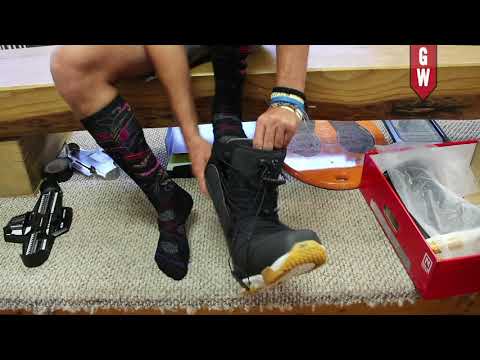 Como Fit Your Boots New Snowboard em casa