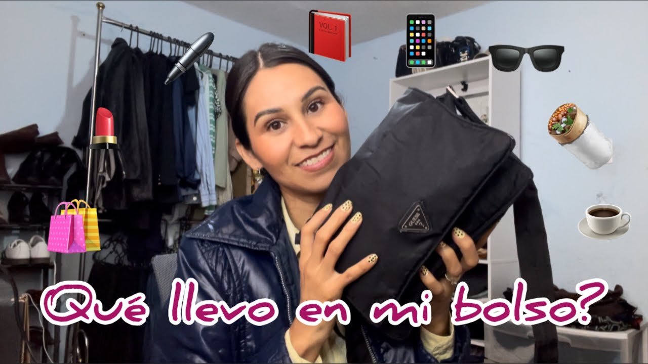 Qué llevo en mi bolso? 👜