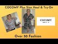 Cocomy Plus Size Clothing Try On Haul - Over 50 Fashion