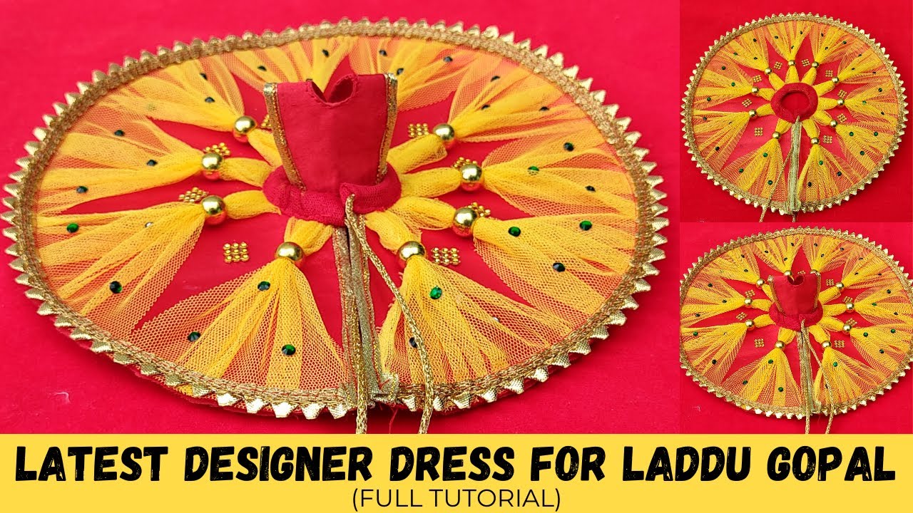 Ladoo Gopal Ji Dress | Kanha Dress | Poshak - Pujagoodies.com