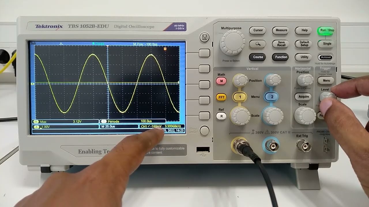 Oscilloscope 3 : acquisition (circuit RC)