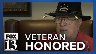 Utah man finally receives customary hat for Vietnam veterans