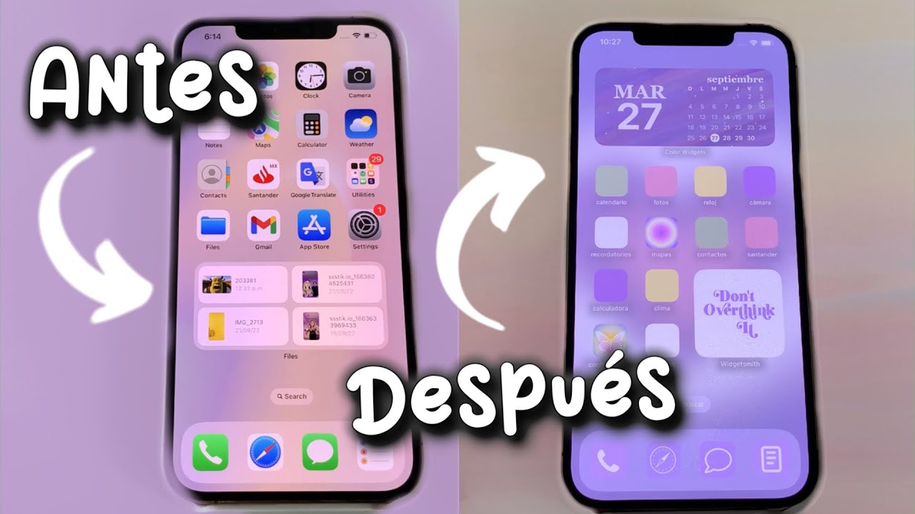 PERSONALIZANDO MI CELULAR💜- Evelyn Rangel